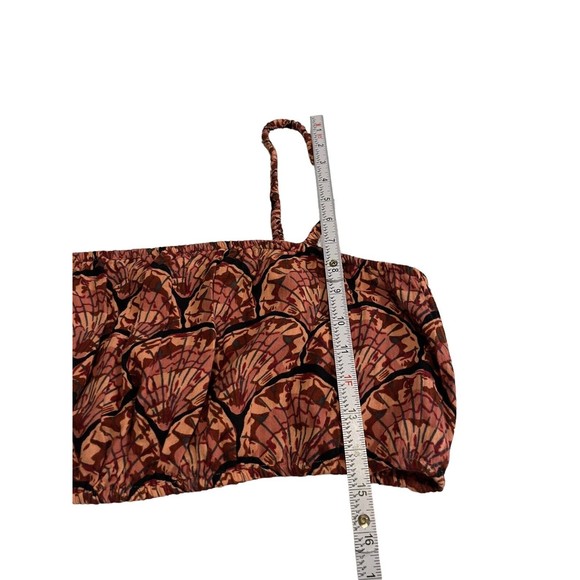 Madewell Lightestspun Cover-Up Bubble‎ Crop Top in Painted Seashells #NF594 XXL - Picture 9 of 14